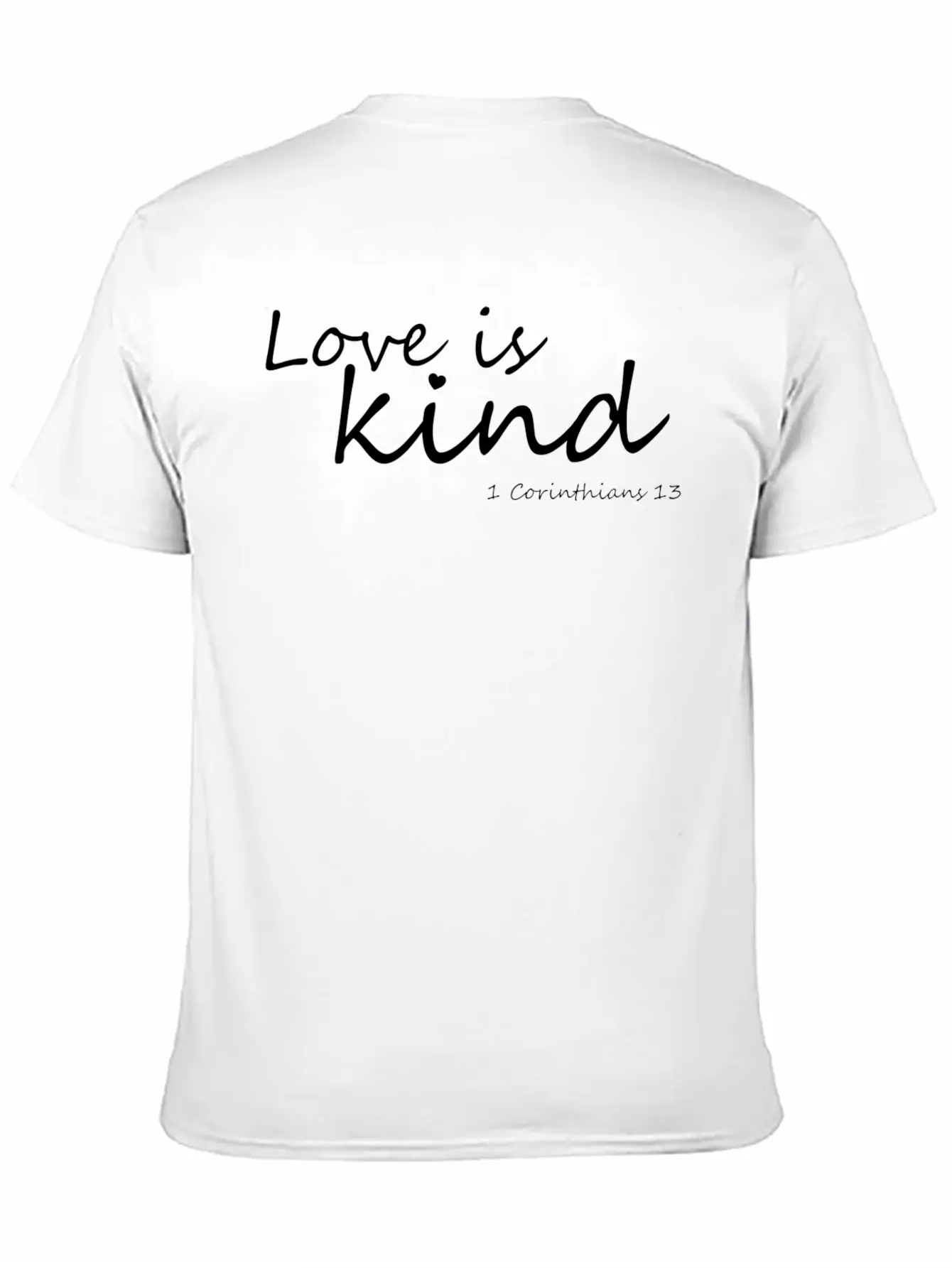 Love Is Kind - 1 Corinthians 13 Essential Cotton Tee For Daily Outfits – Unisex Style