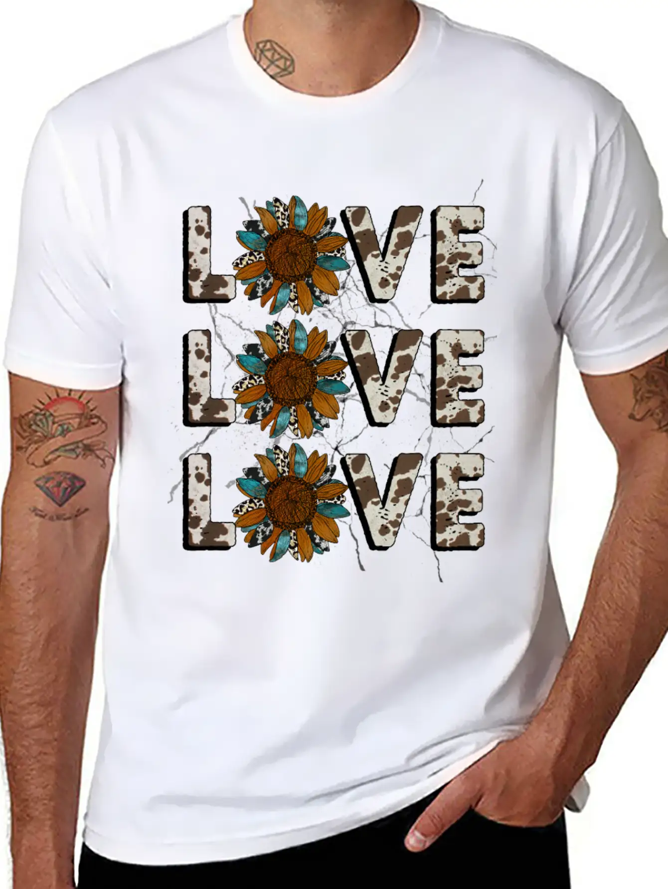 Love Is Love Is Love Relaxed Everyday Tee – Lightweight And Durable Cotton