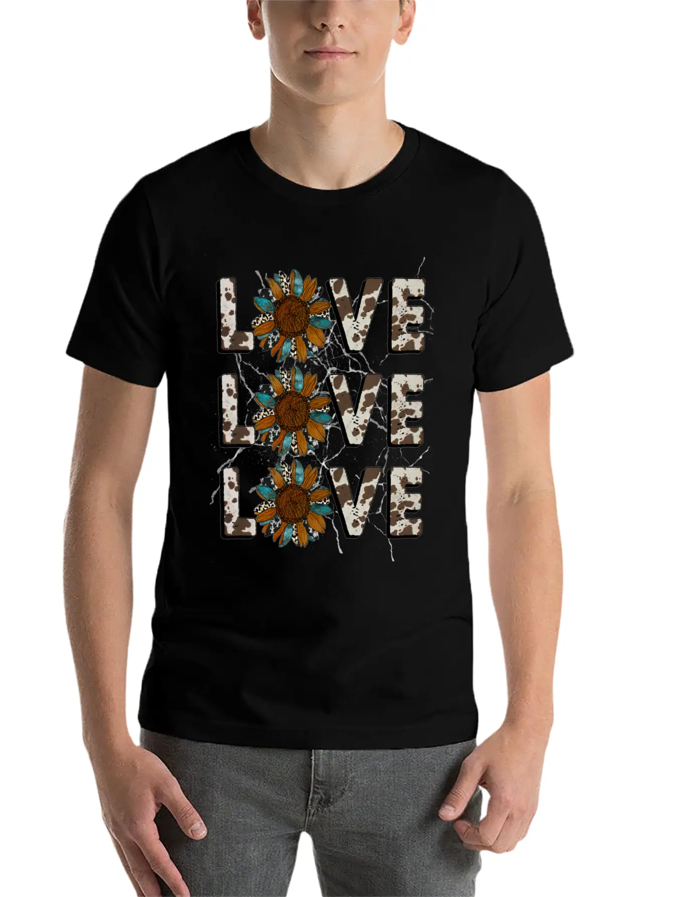 Love Is Love Is Love Relaxed Everyday Tee – Lightweight And Durable Cotton