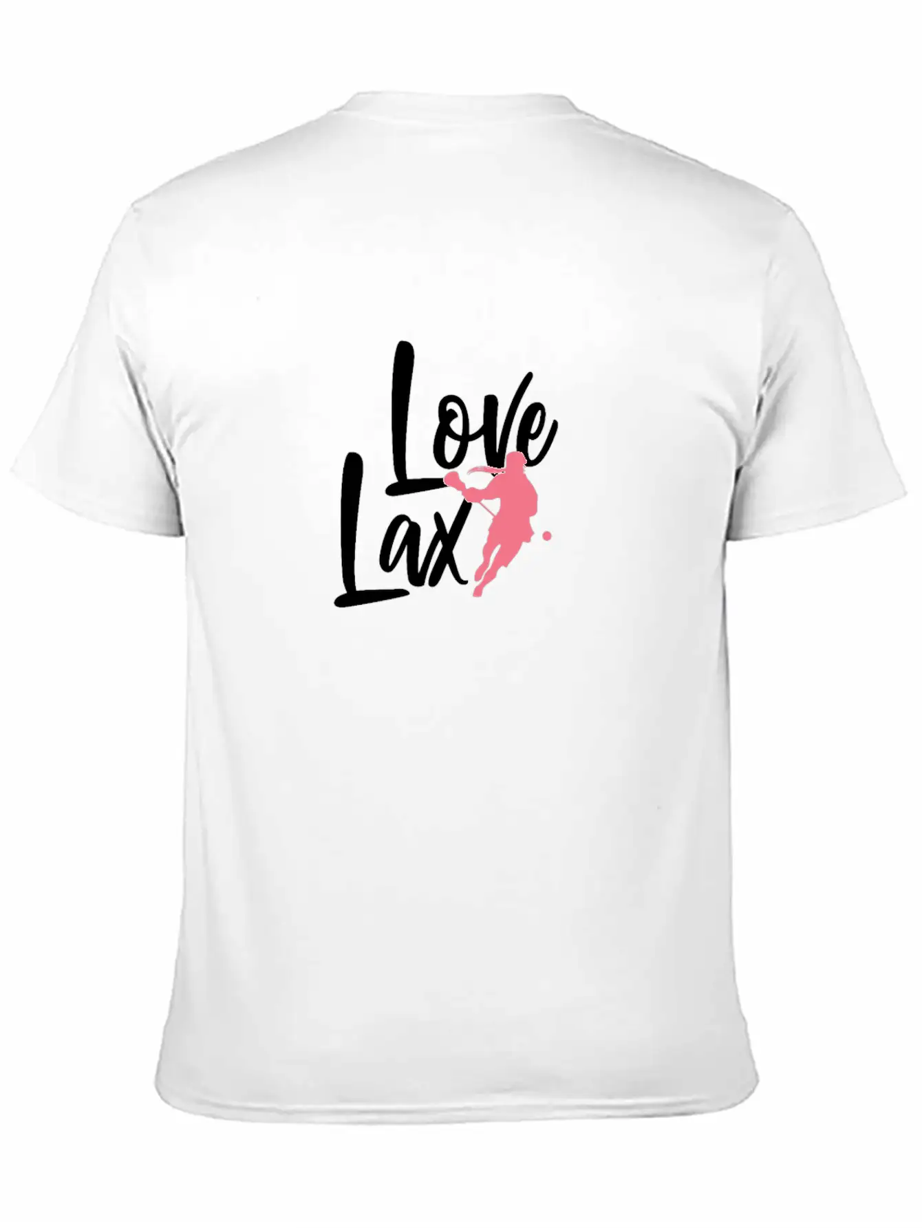Love Lax Lacrosse Ready To Game On Score Awesome Basic Graphic T-Shirt – Daily Comfort In Soft Cotton