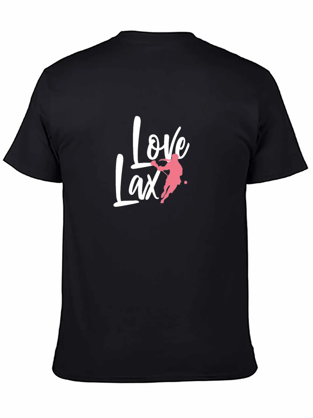 Love Lax Lacrosse Ready To Game On Score Awesome Basic Graphic T-Shirt – Daily Comfort In Soft Cotton
