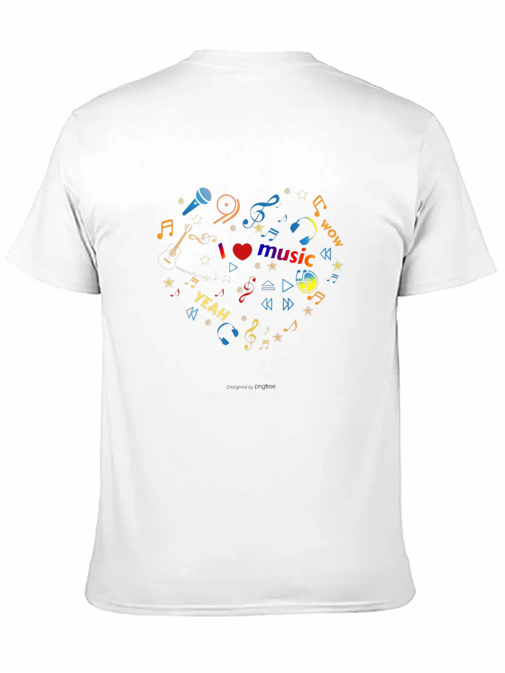 Love Music Essential Cotton Tee For Daily Outfits – Unisex Style