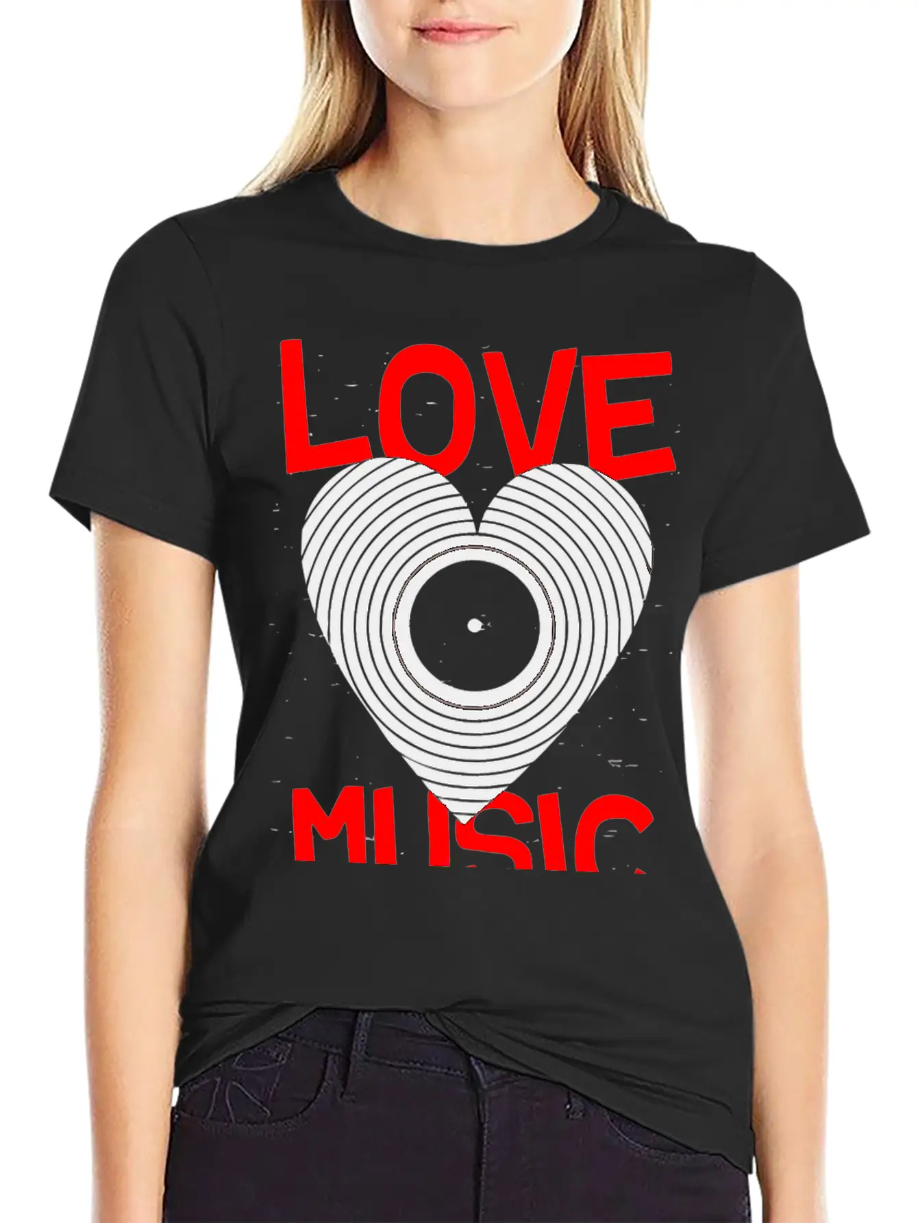 Love Music Hoover Band Breathable Graphic T-Shirt – Perfect For Casual Days