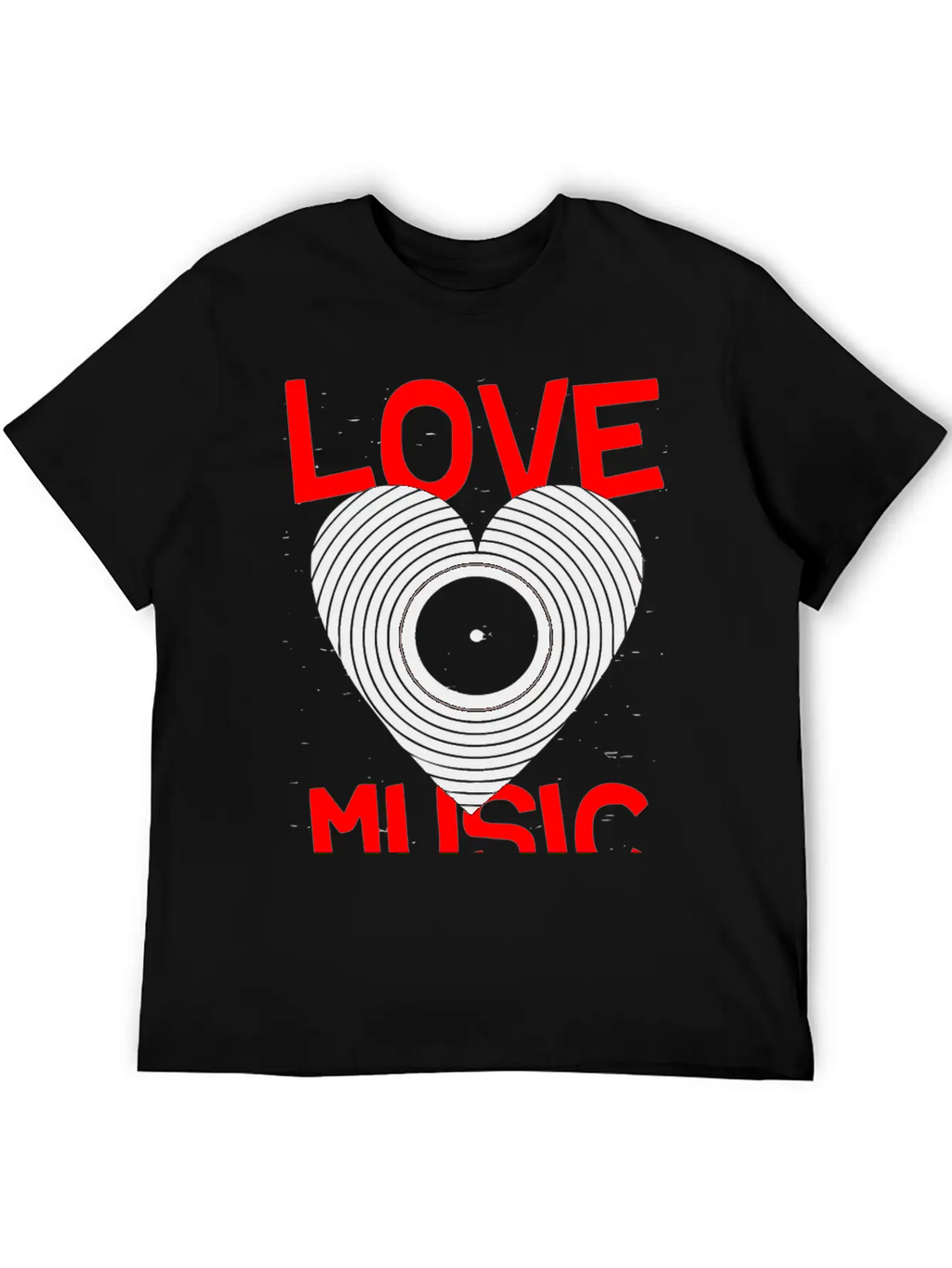 Love Music Hoover Band Breathable Graphic T-Shirt – Perfect For Casual Days