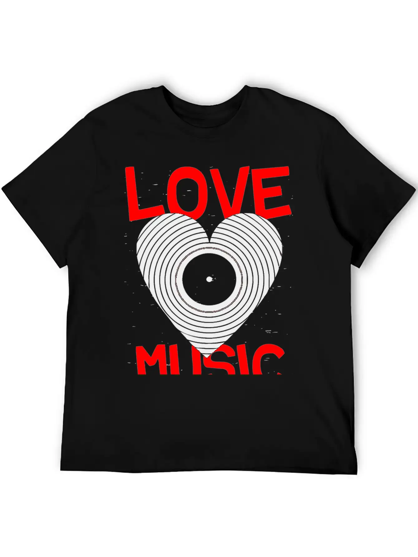 Love Music Hoover Band Breathable Graphic T-Shirt – Perfect For Casual Days