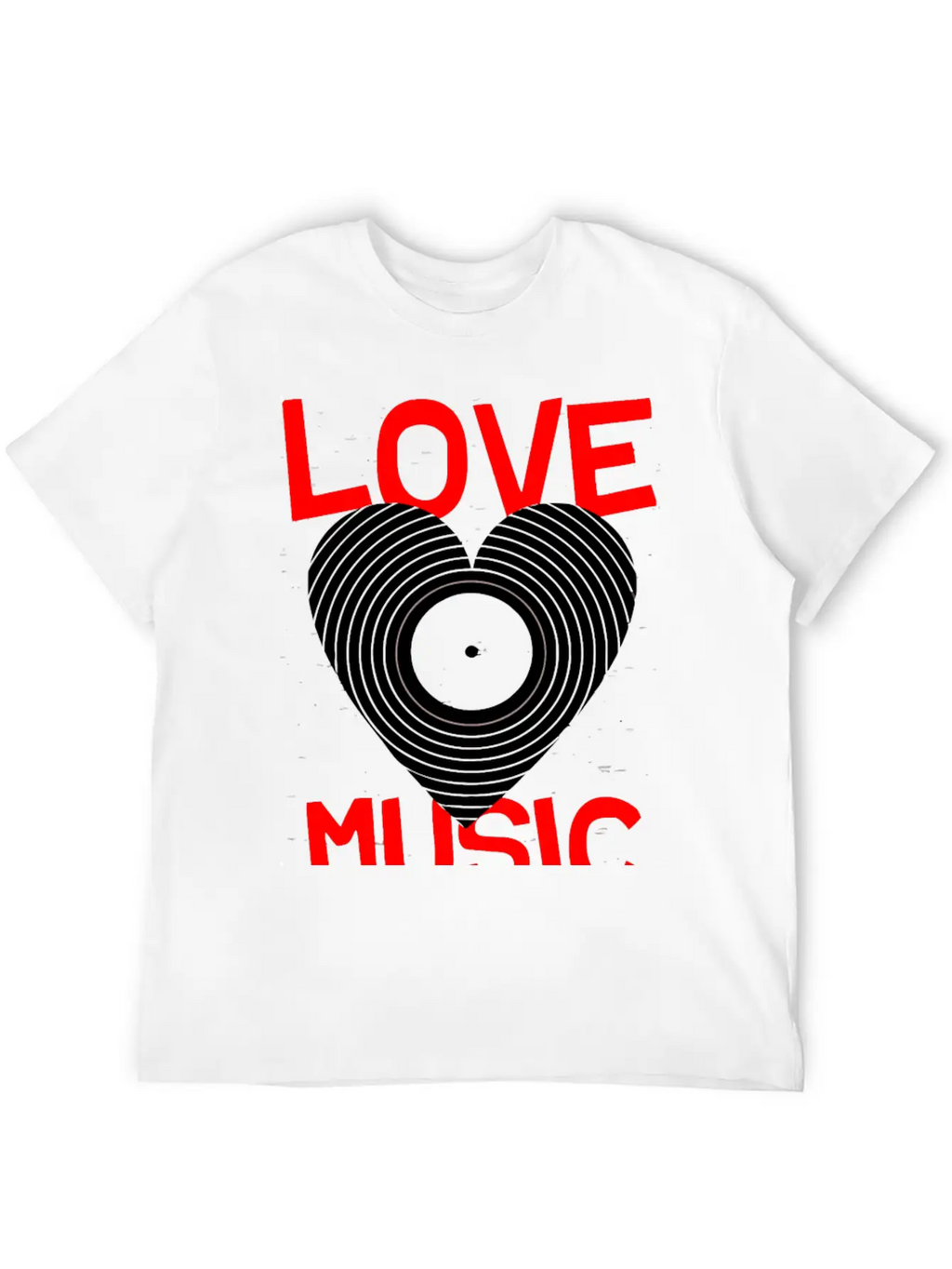 Love Music Hoover Band Breathable Graphic T-Shirt – Perfect For Casual Days