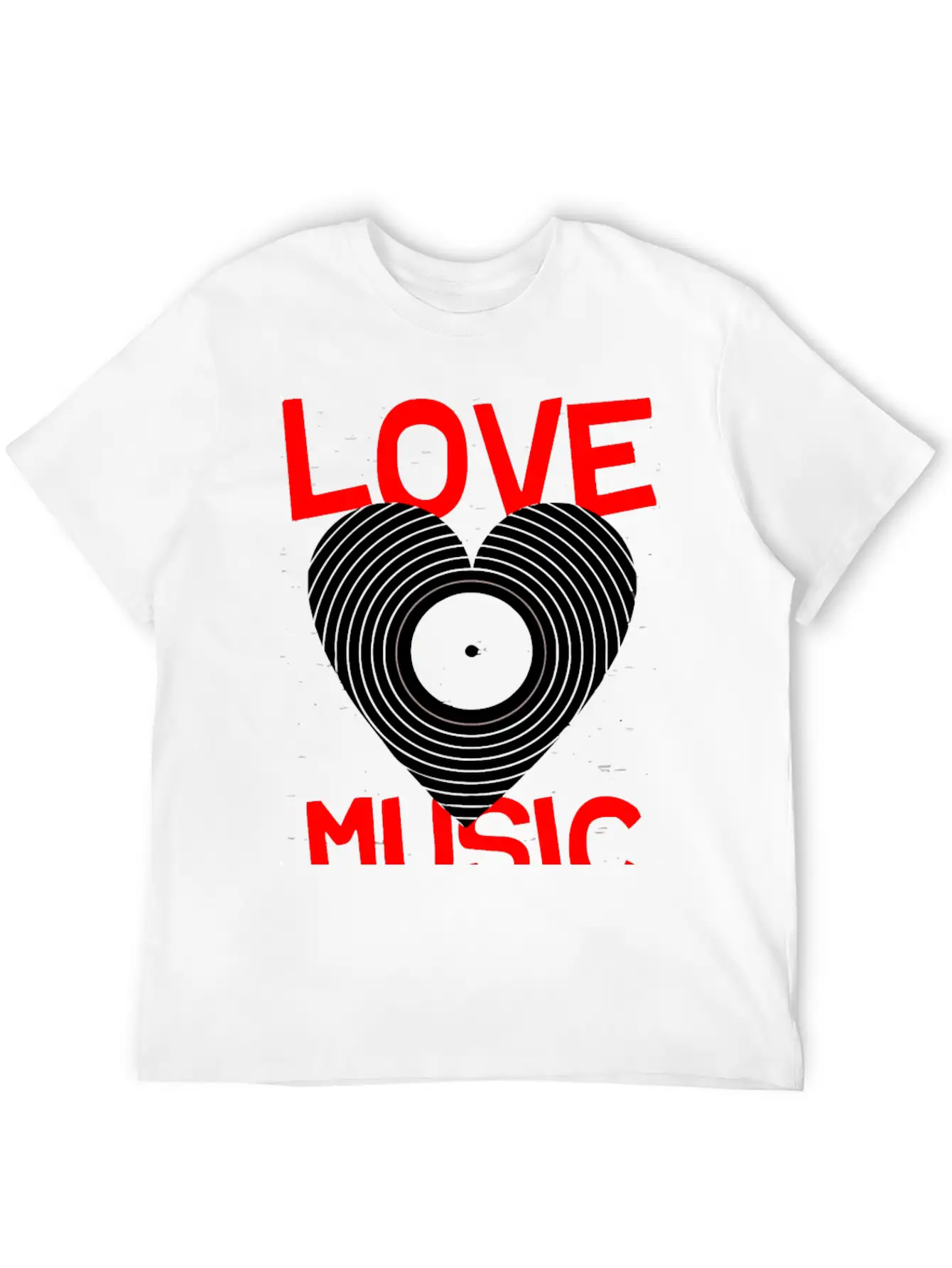 Love Music Hoover Band Breathable Graphic T-Shirt – Perfect For Casual Days