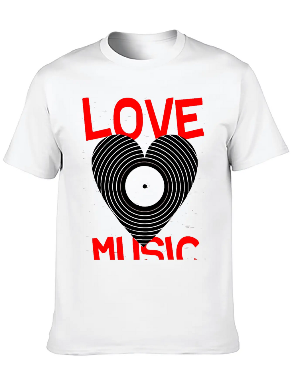 Love Music Hoover Band Breathable Graphic T-Shirt – Perfect For Casual Days
