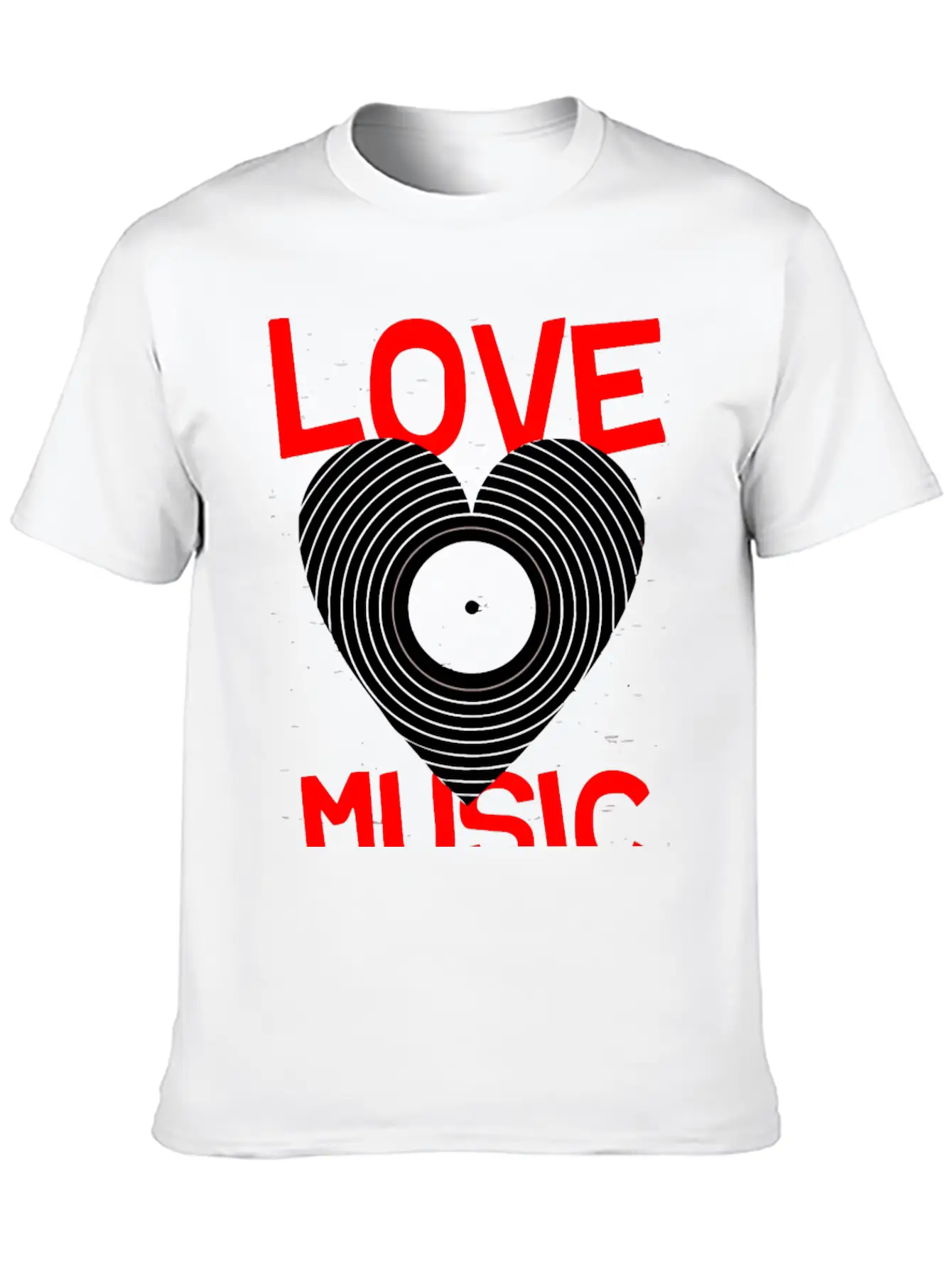 Love Music Hoover Band Breathable Graphic T-Shirt – Perfect For Casual Days