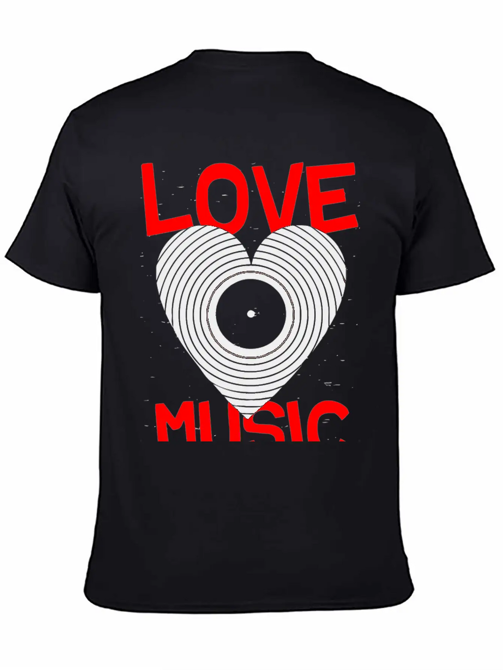 Love Music Hoover Band Breathable Graphic T-Shirt – Perfect For Casual Days