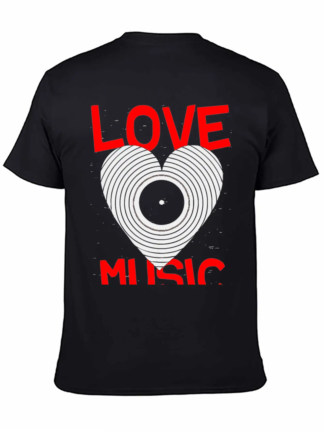 Love Music Hoover Band Breathable Graphic T-Shirt – Perfect For Casual Days