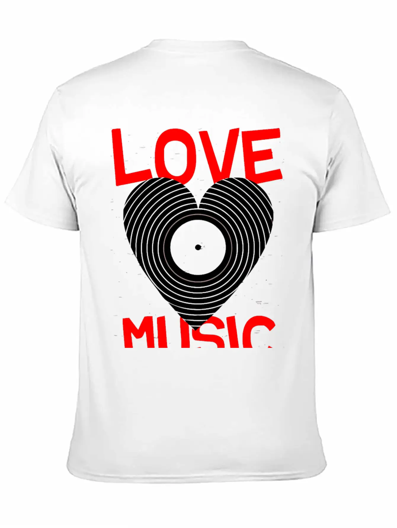 Love Music Hoover Band Breathable Graphic T-Shirt – Perfect For Casual Days