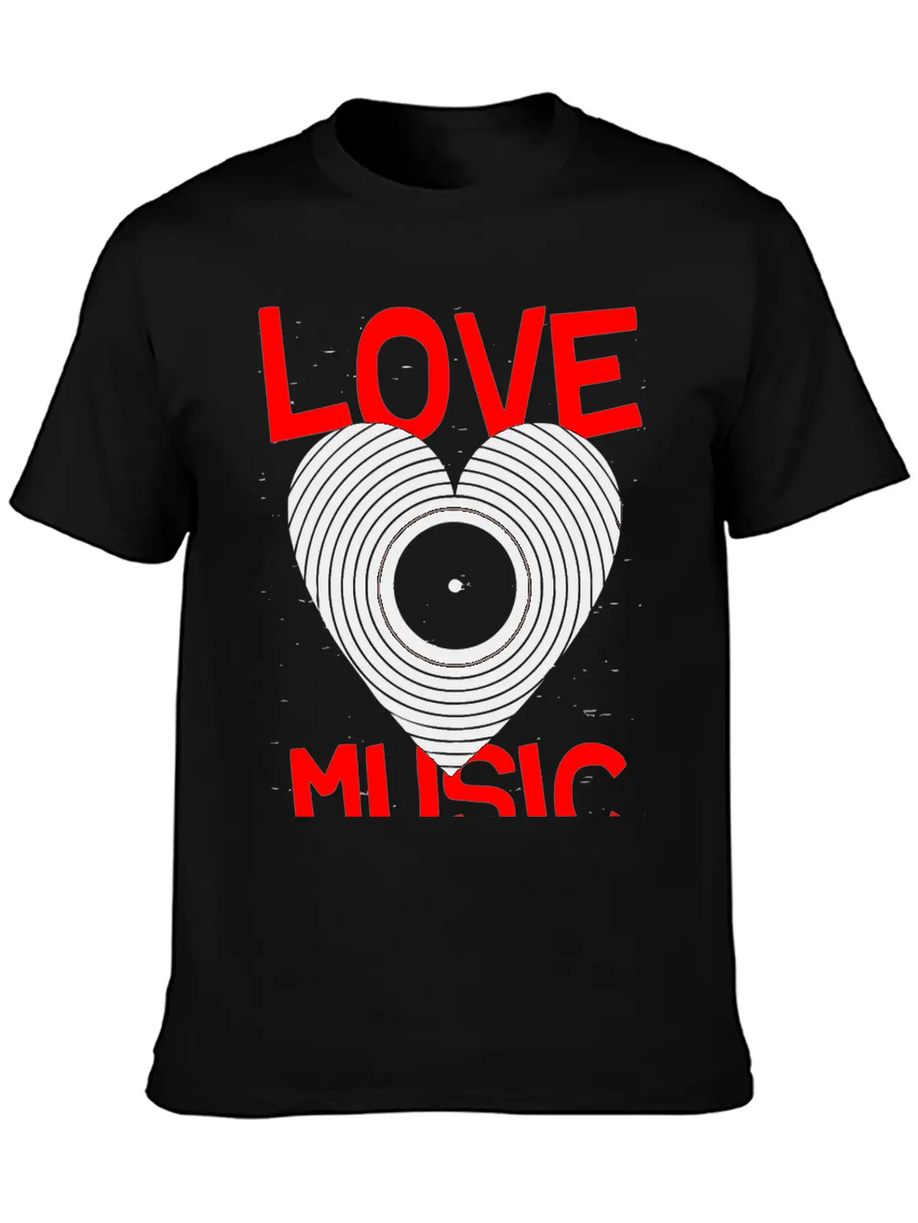 Love Music Hoover Band Breathable Graphic T-Shirt – Perfect For Casual Days