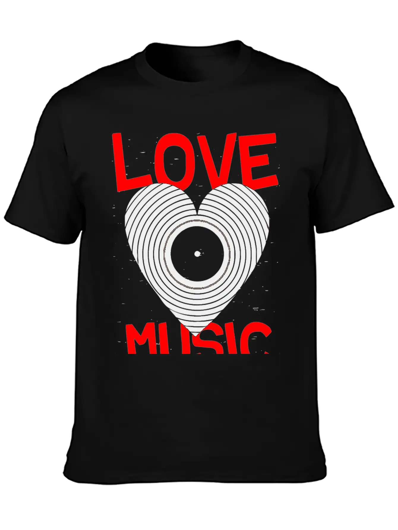 Love Music Hoover Band Breathable Graphic T-Shirt – Perfect For Casual Days