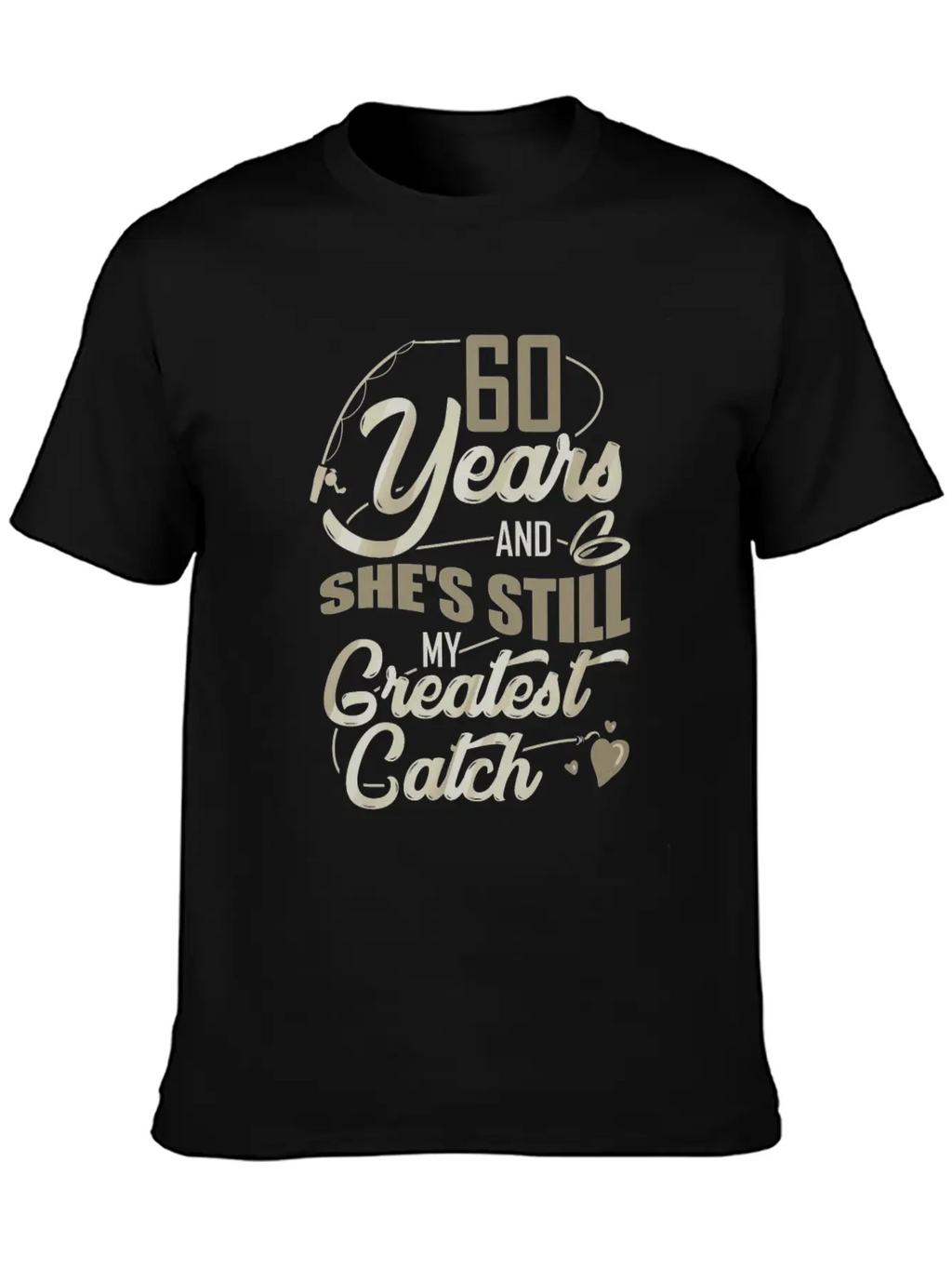 Love My Wife 60 Years Together And She's Still My Timeless Short Sleeve Tee – Comfy And Minimalist Design