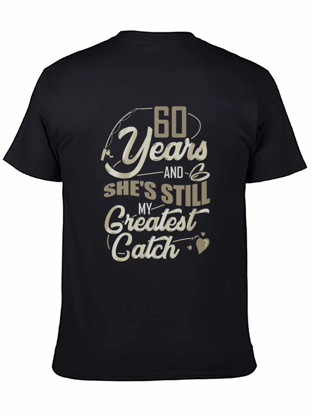 Love My Wife 60 Years Together And She's Still My Timeless Short Sleeve Tee – Comfy And Minimalist Design