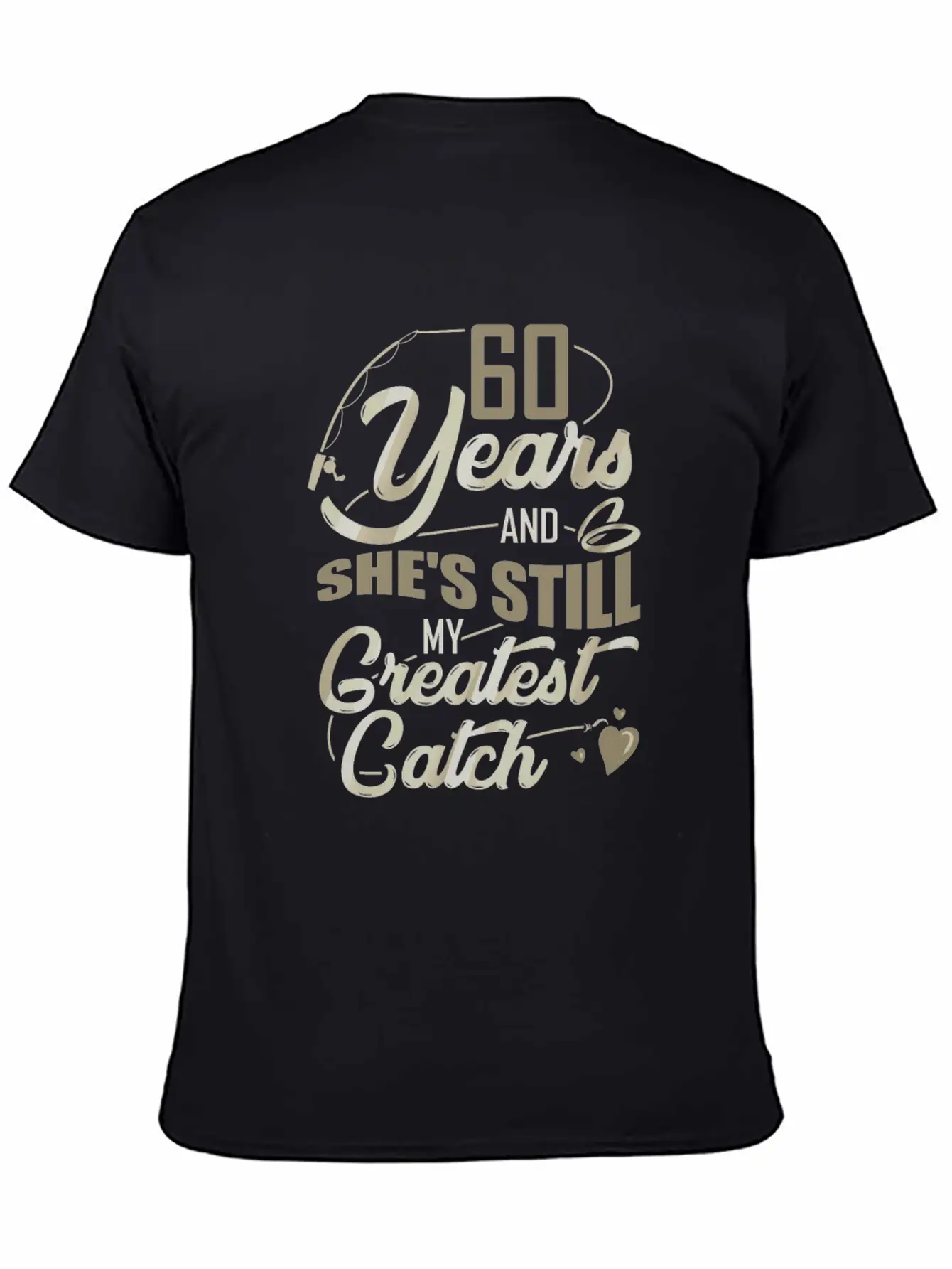 Love My Wife 60 Years Together And She's Still My Timeless Short Sleeve Tee – Comfy And Minimalist Design