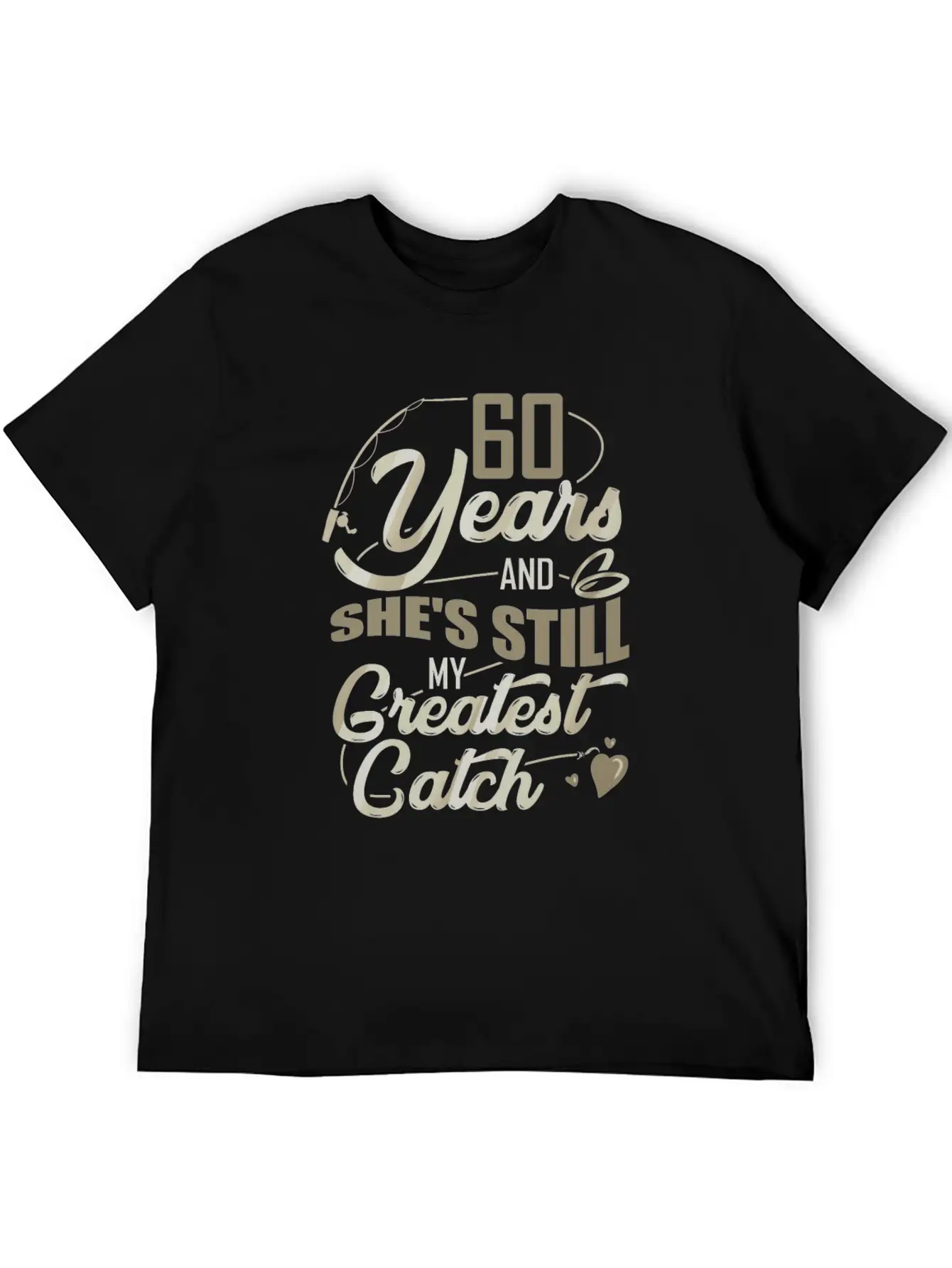 Love My Wife 60 Years Together And She's Still My Timeless Short Sleeve Tee – Comfy And Minimalist Design