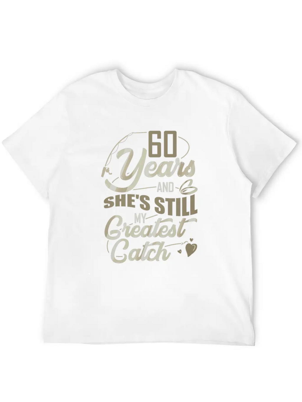 Love My Wife 60 Years Together And She's Still My Timeless Short Sleeve Tee – Comfy And Minimalist Design