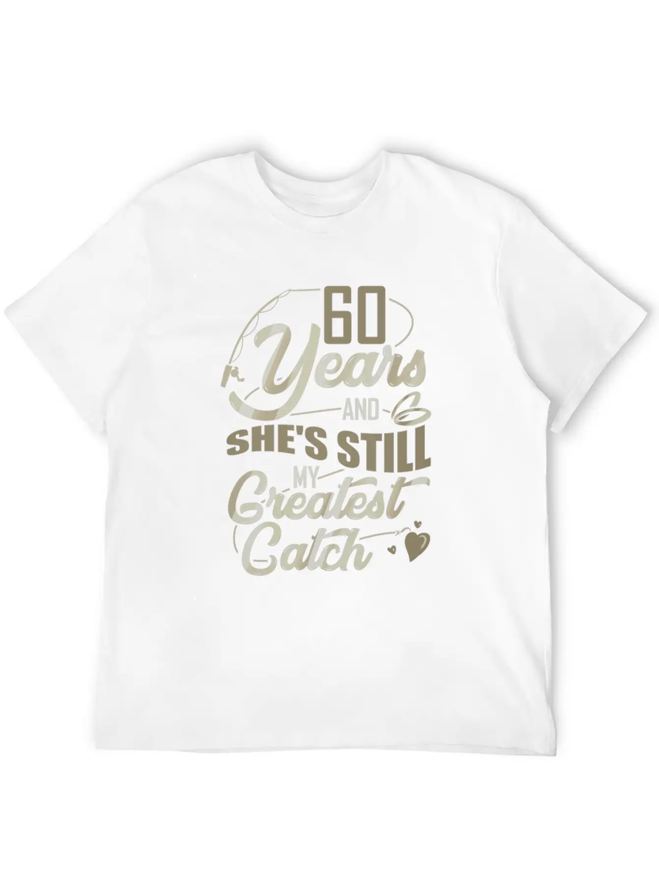 Love My Wife 60 Years Together And She's Still My Timeless Short Sleeve Tee – Comfy And Minimalist Design