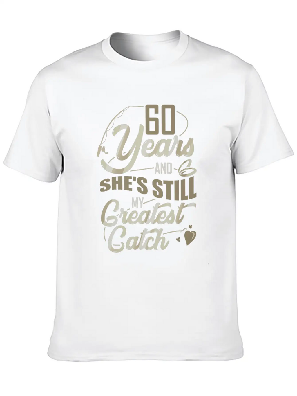 Love My Wife 60 Years Together And She's Still My Timeless Short Sleeve Tee – Comfy And Minimalist Design