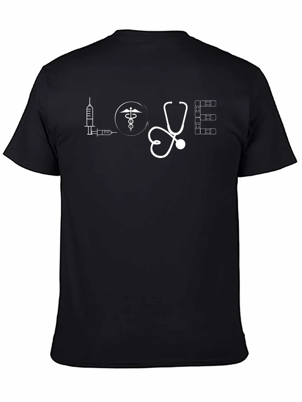 Love Nurse , Cute Funny ,Casual For Doctors Breathable Graphic T-Shirt – Perfect For Casual Days
