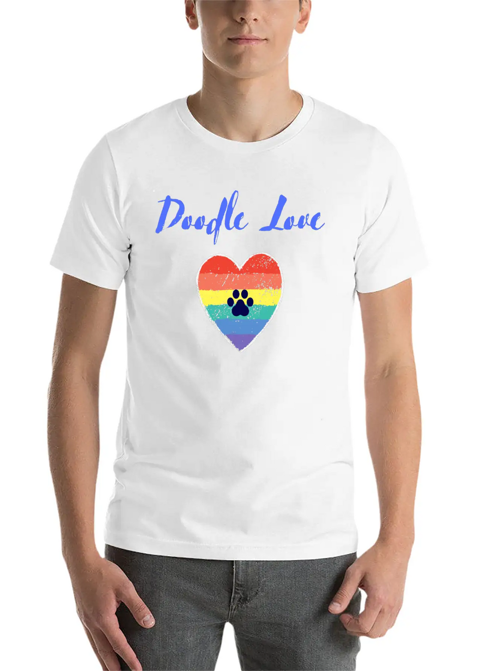 Love Of A Doodle Relaxed Everyday Tee – Lightweight And Durable Cotton