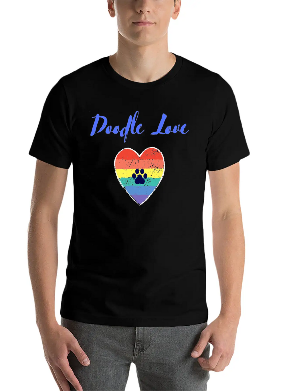 Love Of A Doodle Relaxed Everyday Tee – Lightweight And Durable Cotton