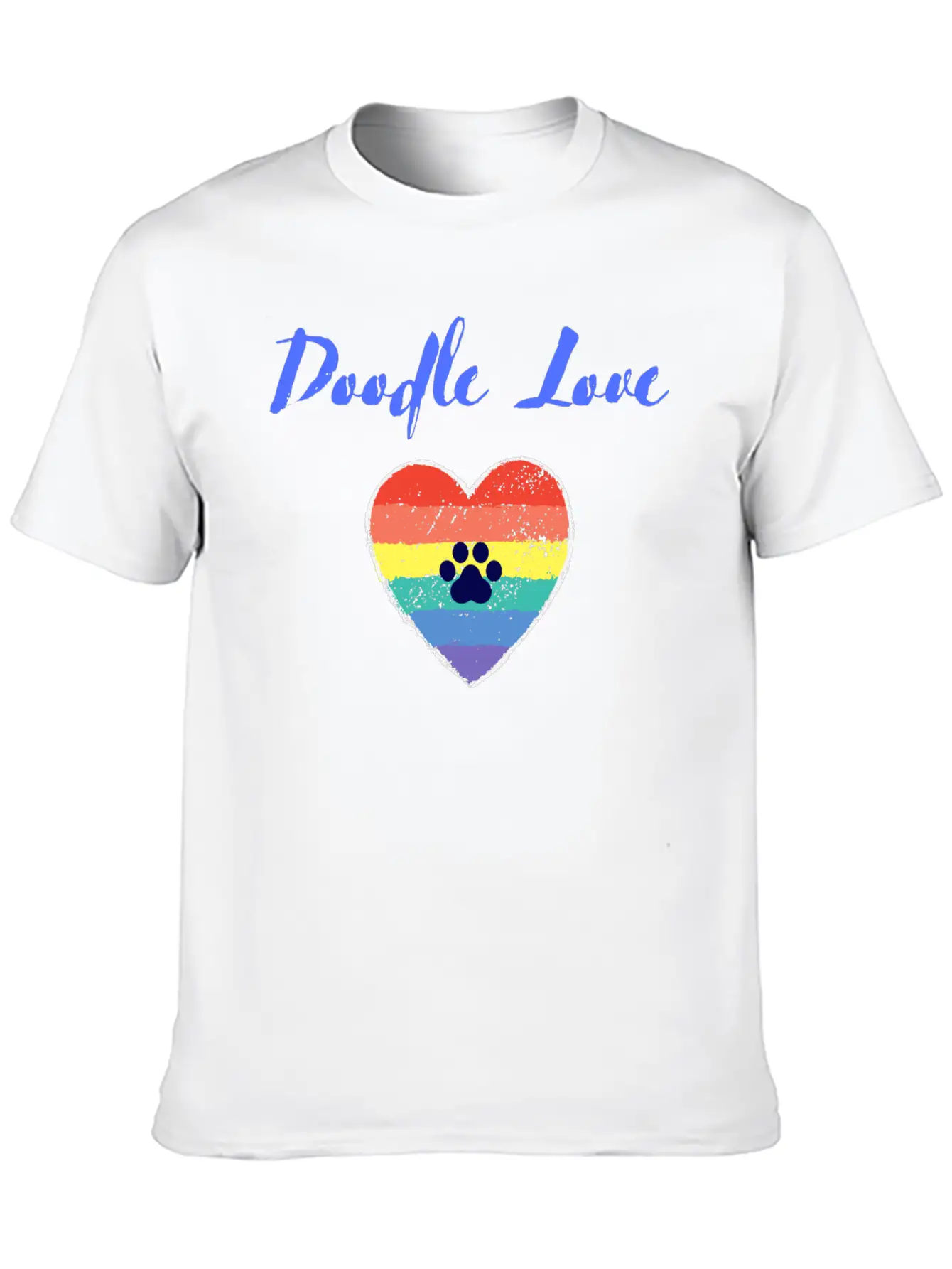 Love Of A Doodle Relaxed Everyday Tee – Lightweight And Durable Cotton