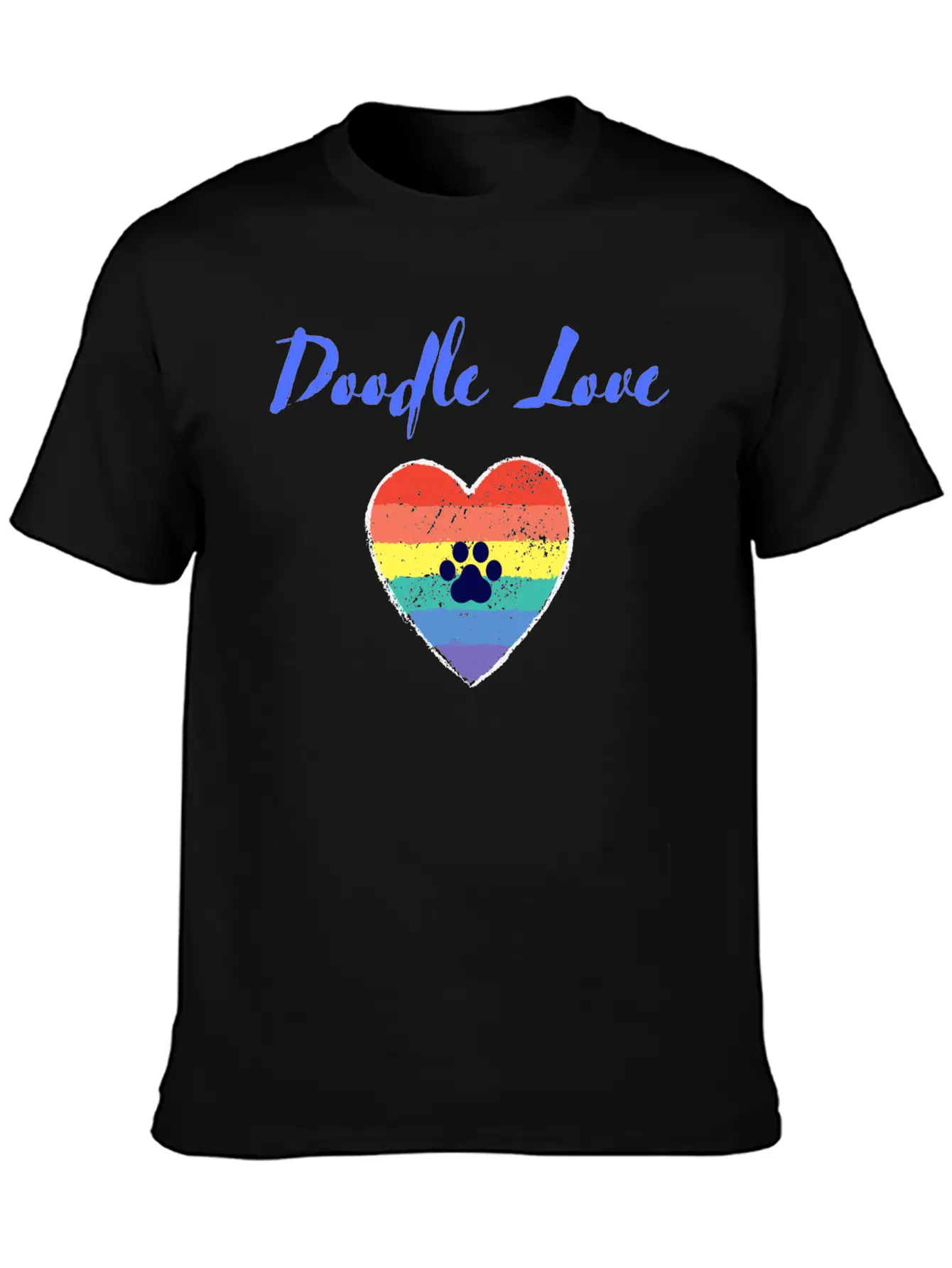 Love Of A Doodle Relaxed Everyday Tee – Lightweight And Durable Cotton