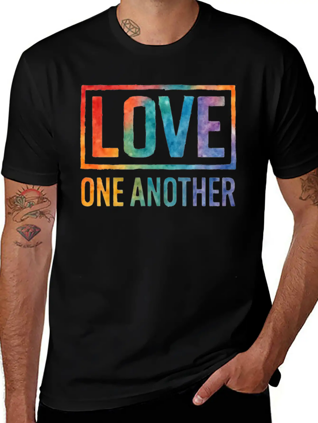 Love One Another Timeless Short Sleeve Tee – Comfy And Minimalist Design