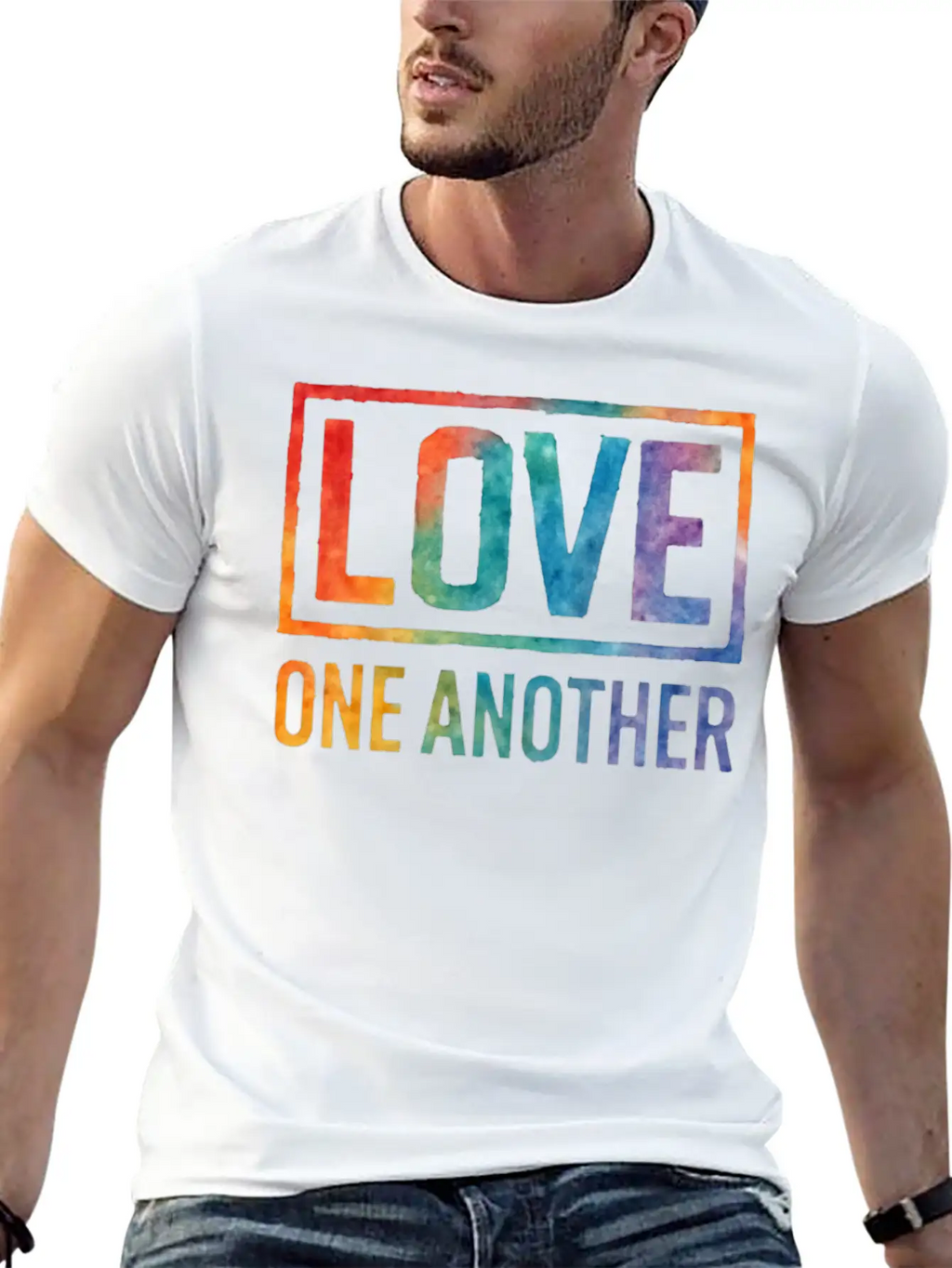 Love One Another Timeless Short Sleeve Tee – Comfy And Minimalist Design