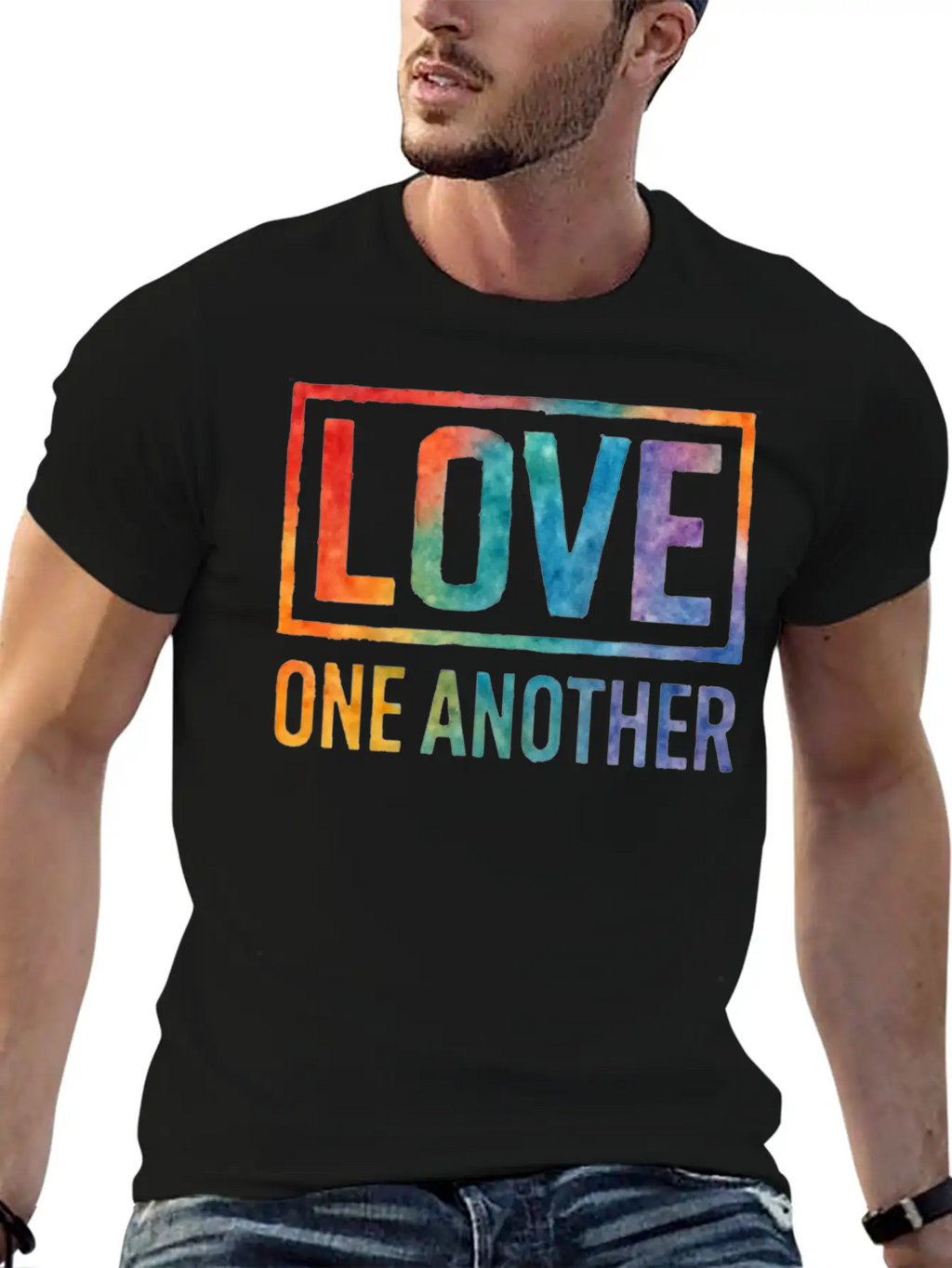 Love One Another Timeless Short Sleeve Tee – Comfy And Minimalist Design