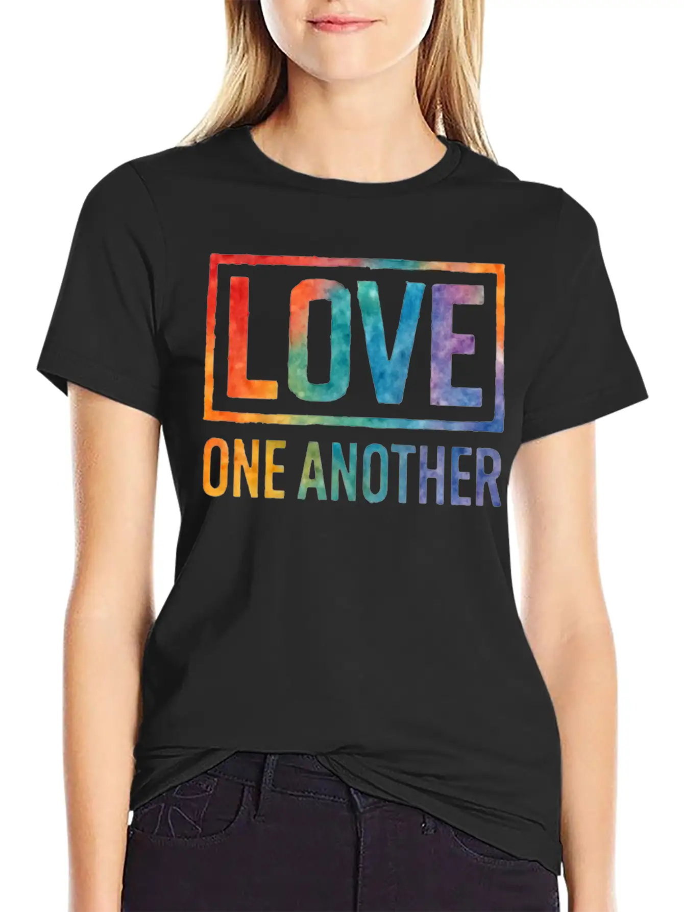 Love One Another Timeless Short Sleeve Tee – Comfy And Minimalist Design