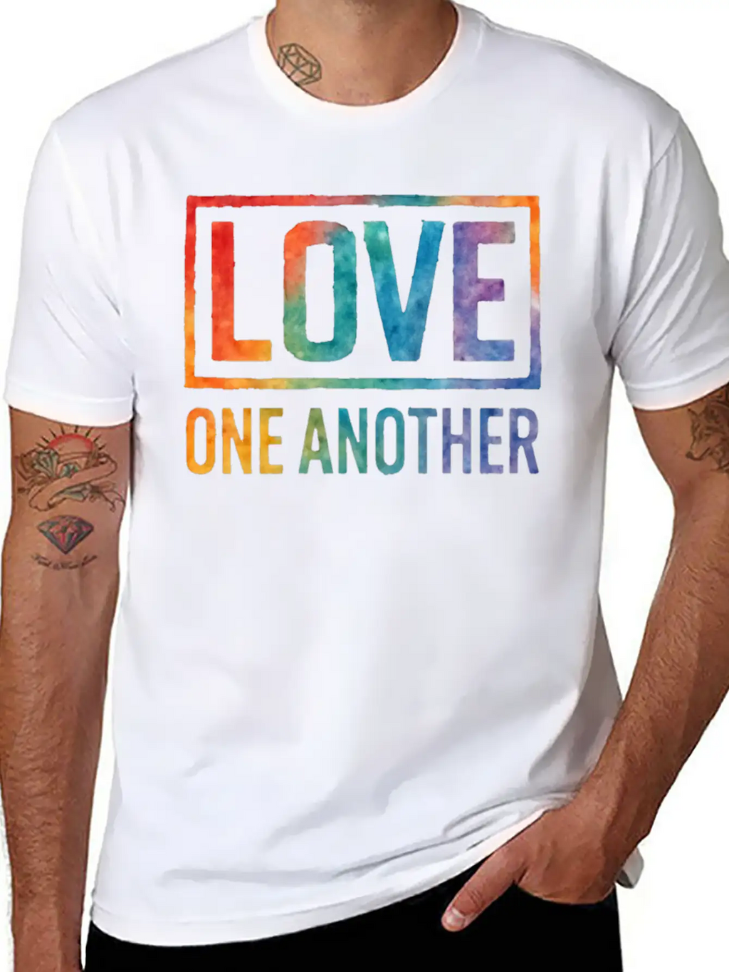 Love One Another Timeless Short Sleeve Tee – Comfy And Minimalist Design