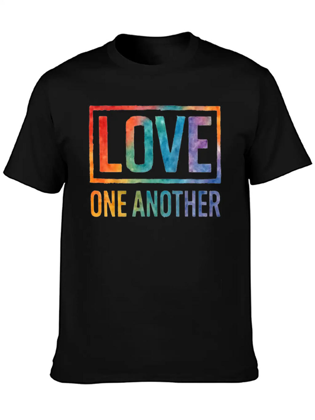 Love One Another Timeless Short Sleeve Tee – Comfy And Minimalist Design