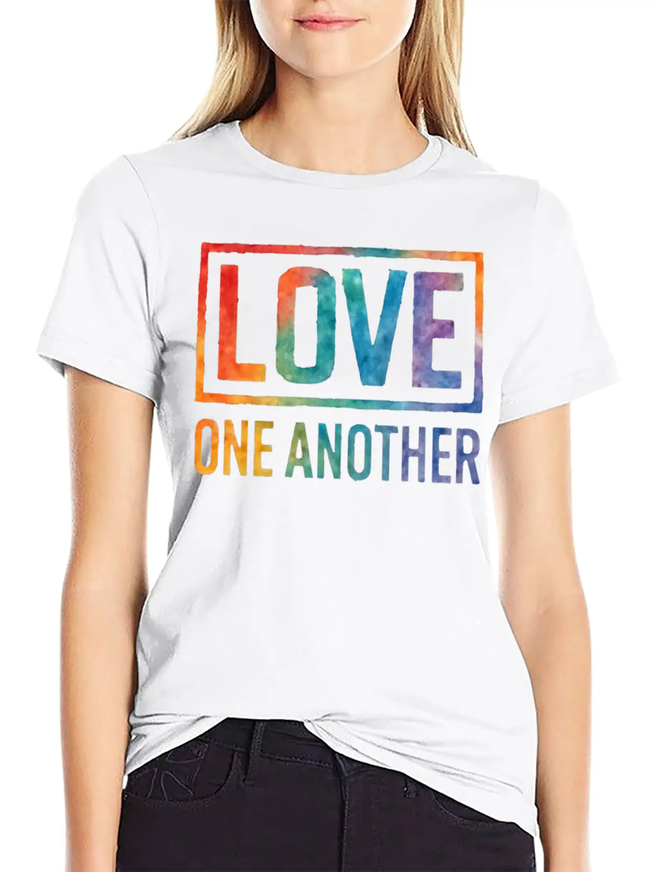 Love One Another Timeless Short Sleeve Tee – Comfy And Minimalist Design