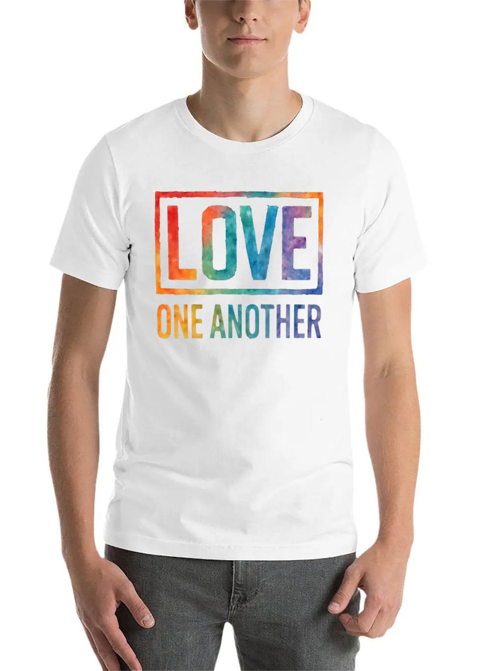 Love One Another Timeless Short Sleeve Tee – Comfy And Minimalist Design