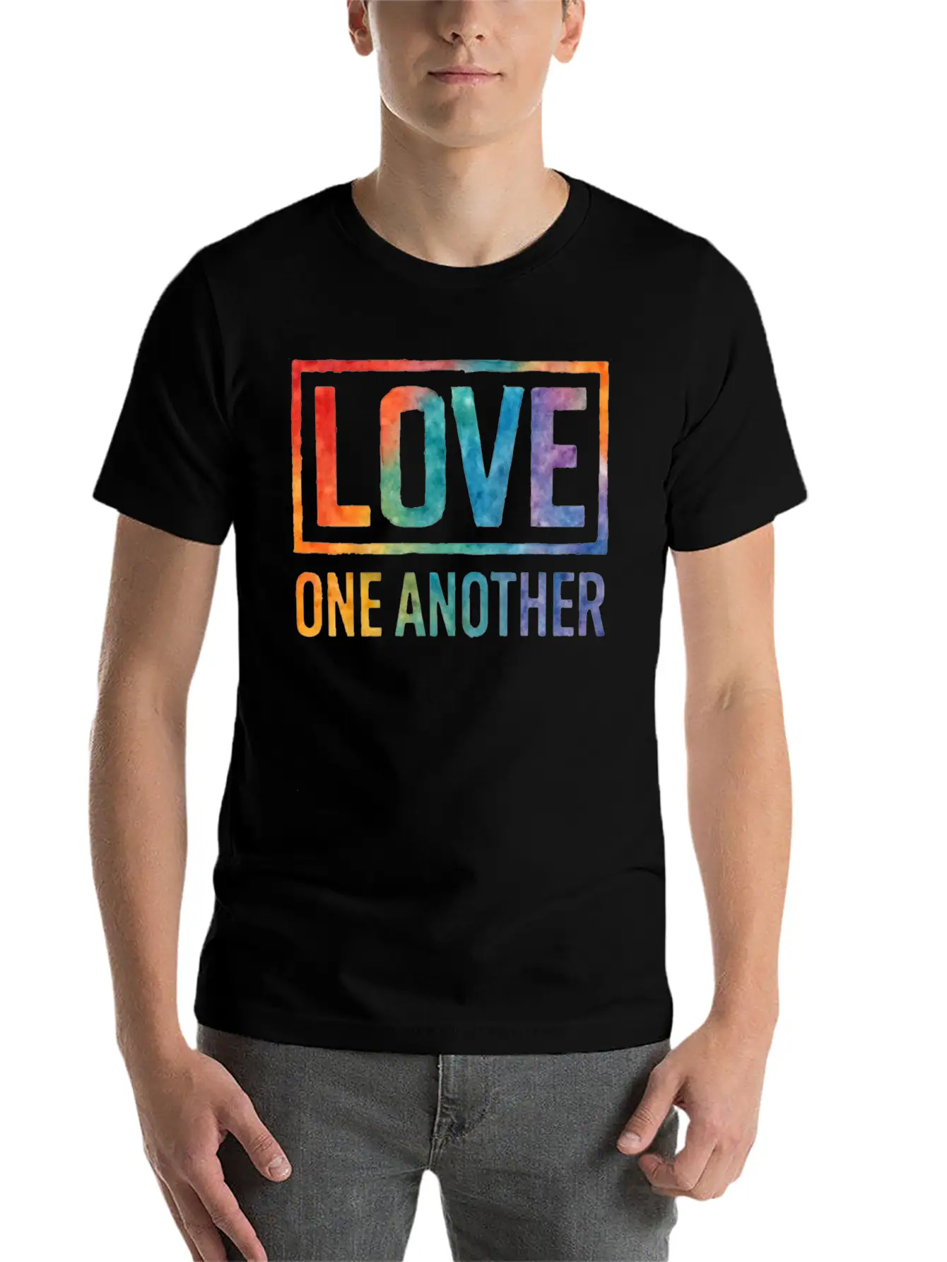 Love One Another Timeless Short Sleeve Tee – Comfy And Minimalist Design