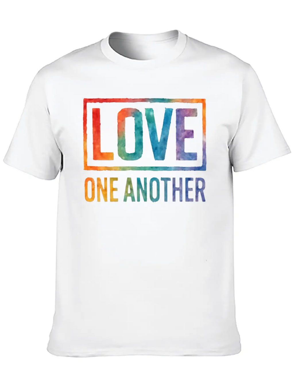Love One Another Timeless Short Sleeve Tee – Comfy And Minimalist Design
