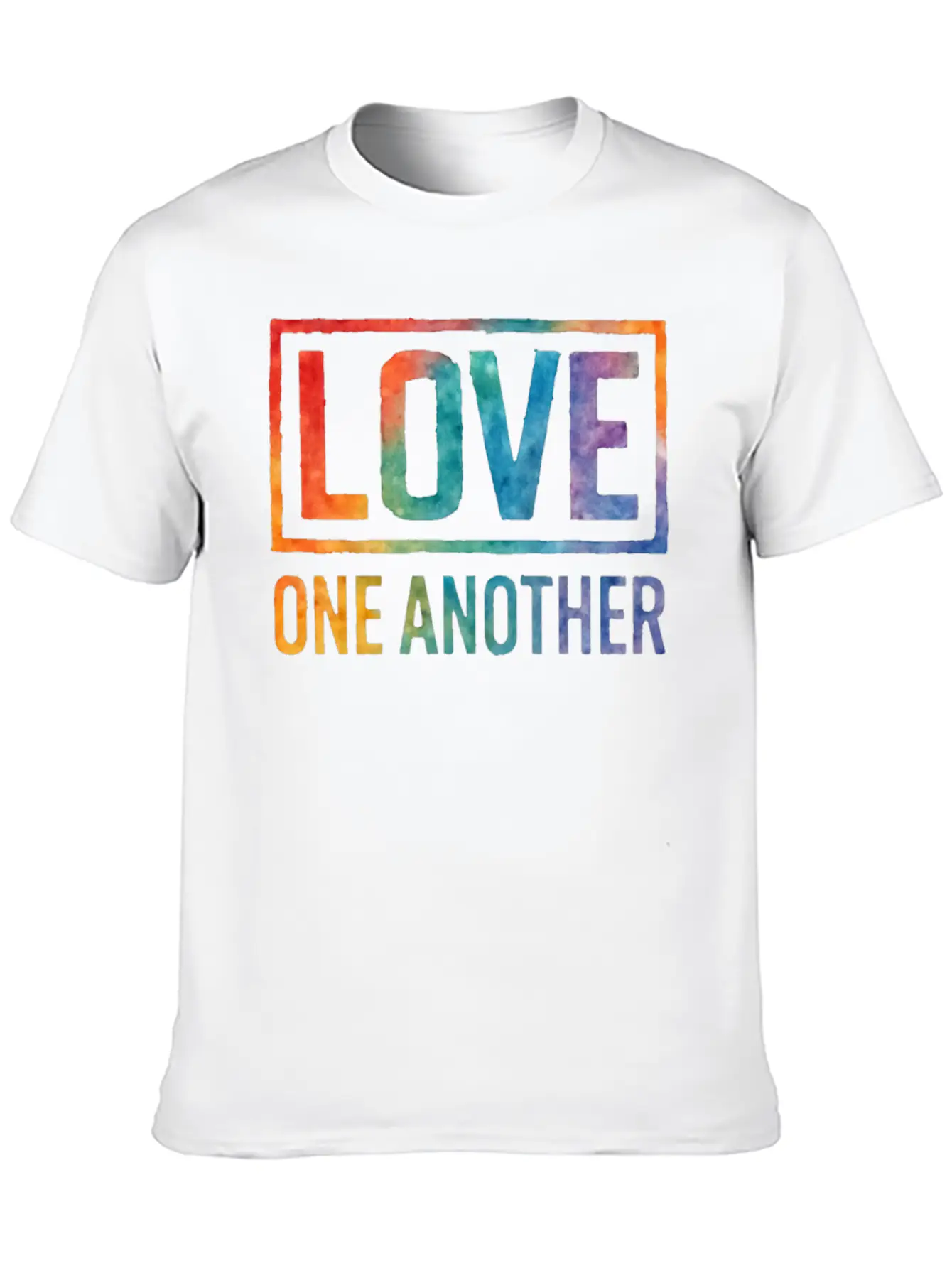 Love One Another Timeless Short Sleeve Tee – Comfy And Minimalist Design