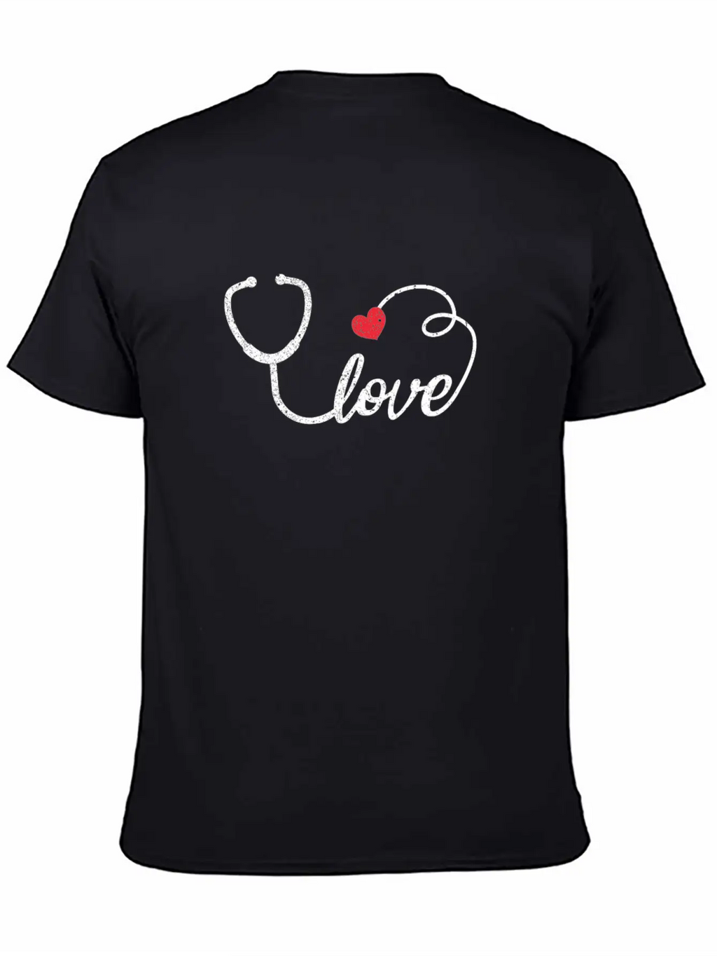 Love Stethoscope Nurse Nursing Breathable Graphic T-Shirt – Perfect For Casual Days