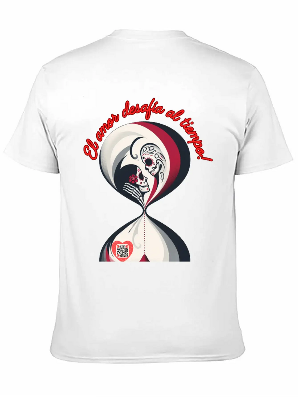 Love That Defies Time – Romantic & Eternal Art Timeless Short Sleeve Tee – Comfy And Minimalist Design