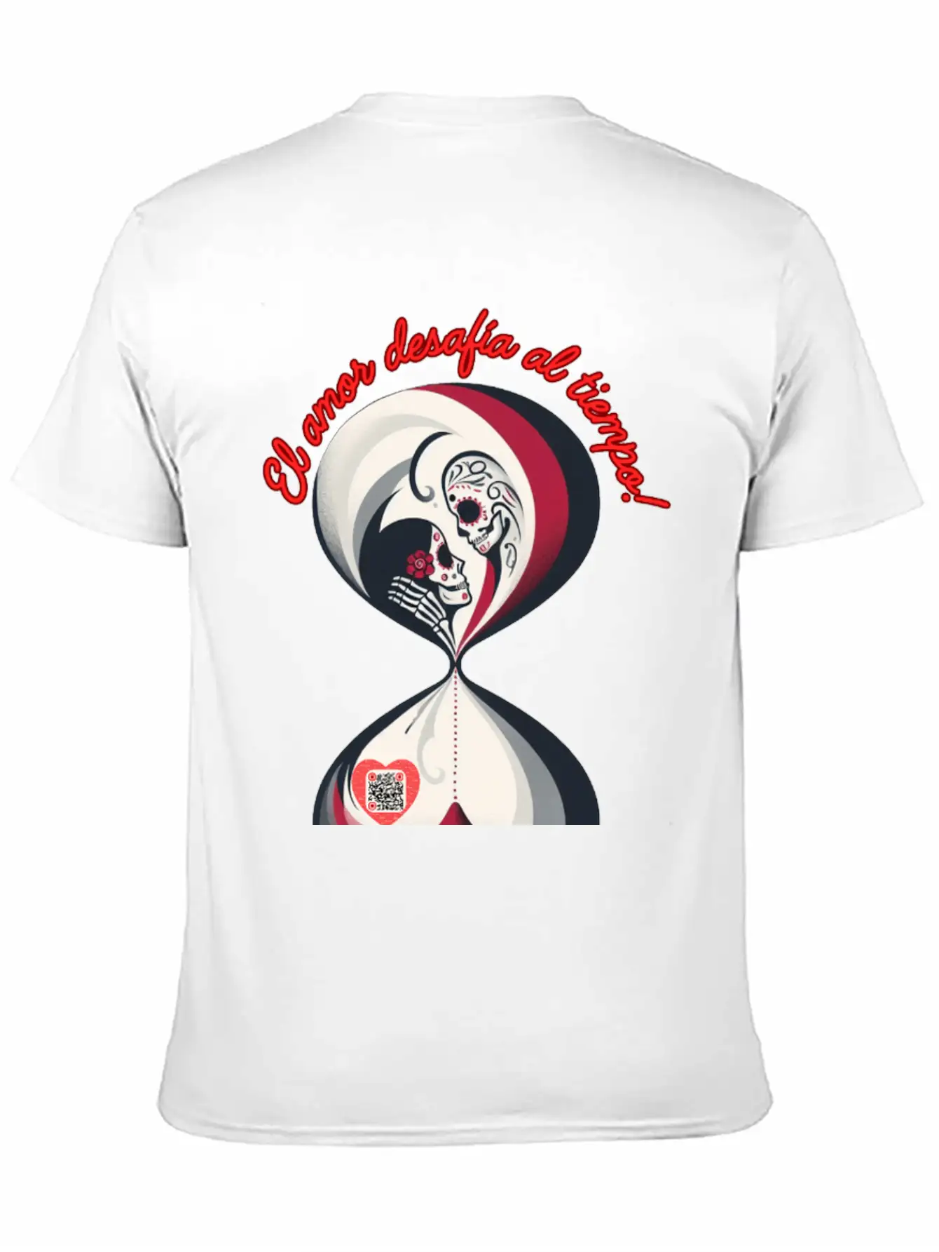 Love That Defies Time – Romantic & Eternal Art Timeless Short Sleeve Tee – Comfy And Minimalist Design