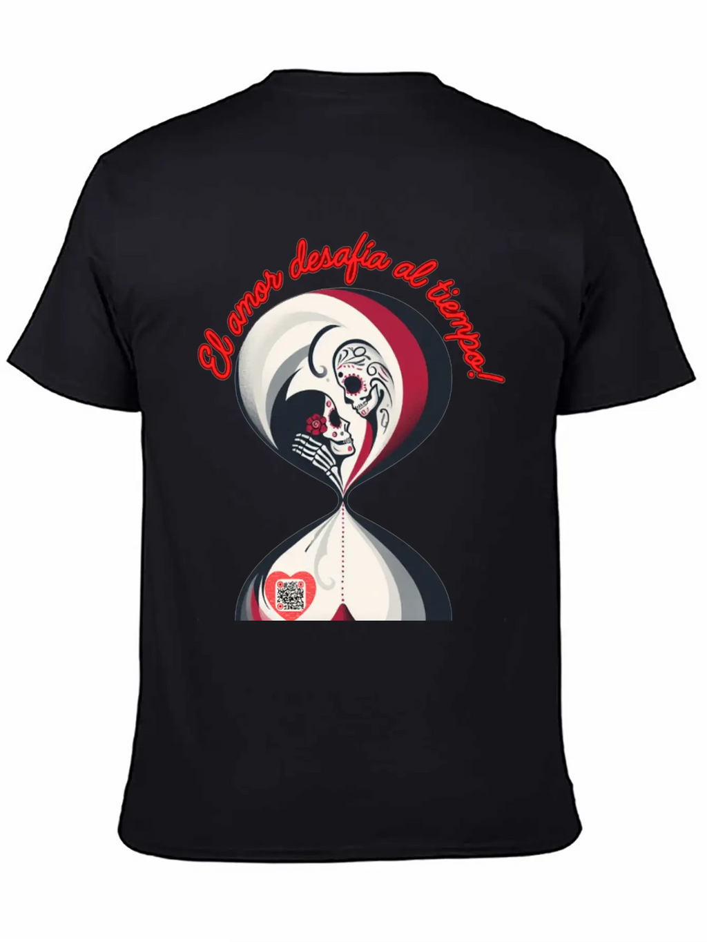 Love That Defies Time – Romantic & Eternal Art Timeless Short Sleeve Tee – Comfy And Minimalist Design