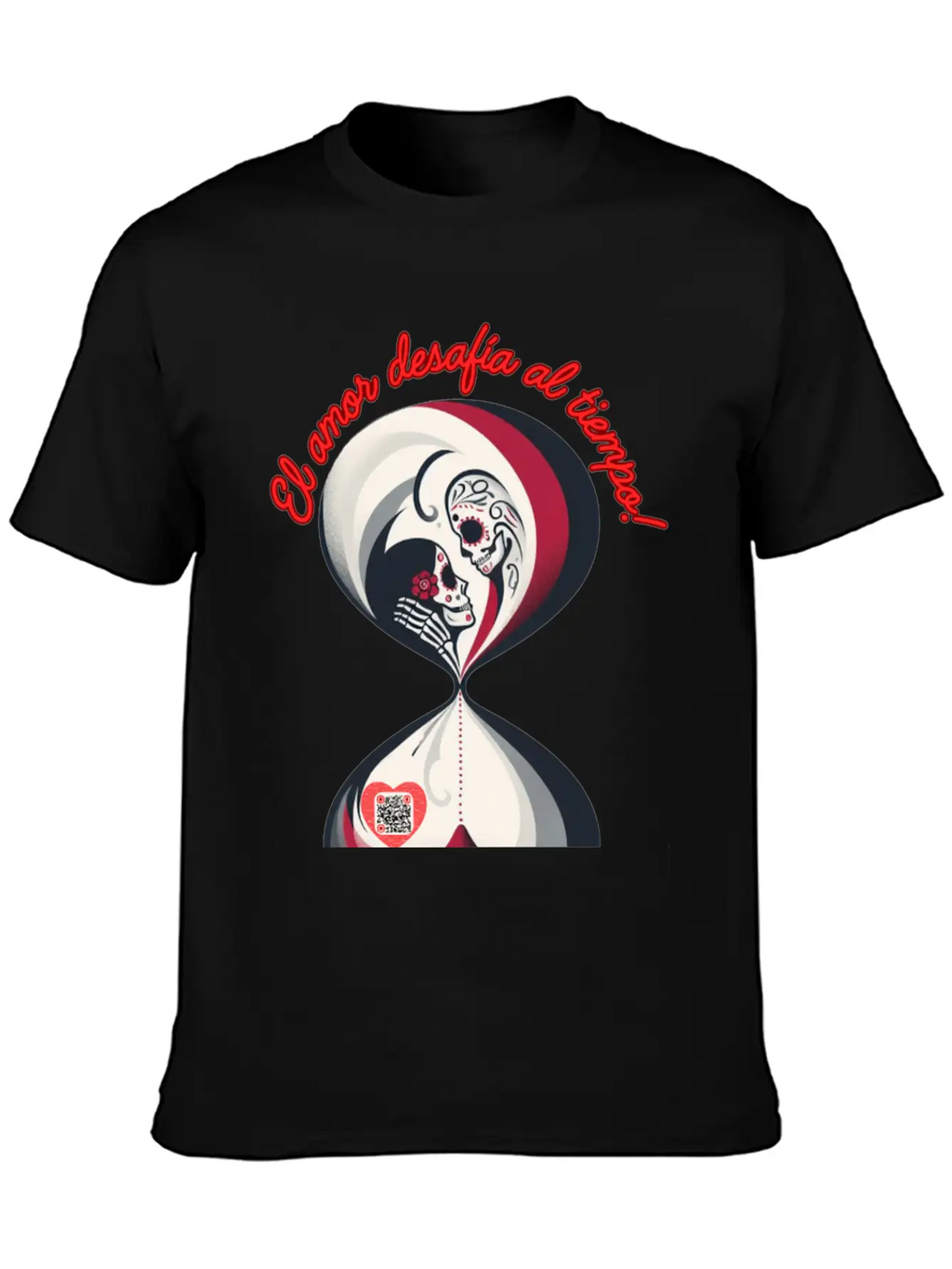 Love That Defies Time – Romantic & Eternal Art Timeless Short Sleeve Tee – Comfy And Minimalist Design