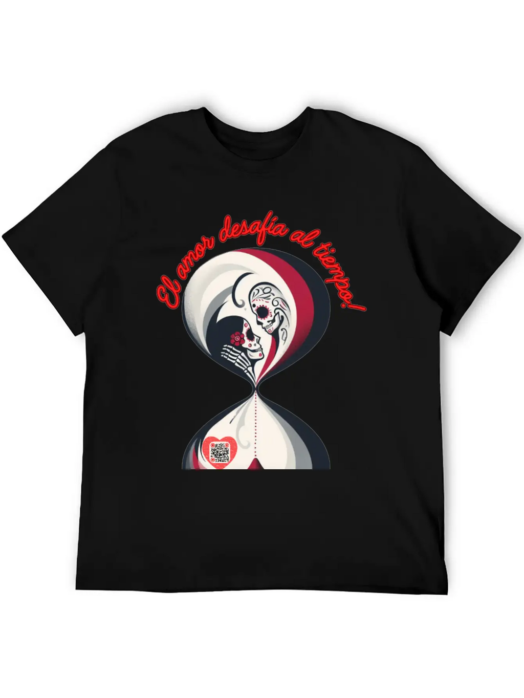 Love That Defies Time – Romantic & Eternal Art Timeless Short Sleeve Tee – Comfy And Minimalist Design