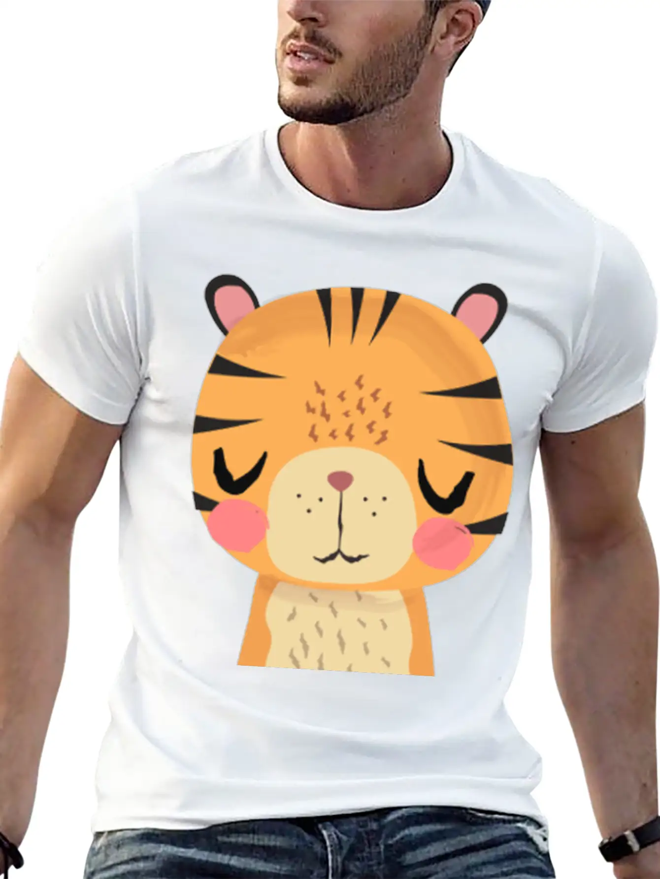 Love, Tiger, Feelings, Emotion, Lovers, Baby Classic Cotton Tee – Unisex Comfort For Any Season
