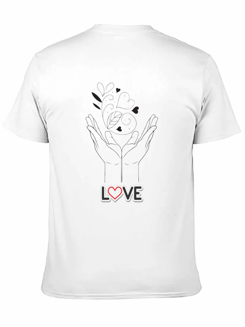 Love Unisex Casual T-Shirt – Clean Design For Daily Comfort