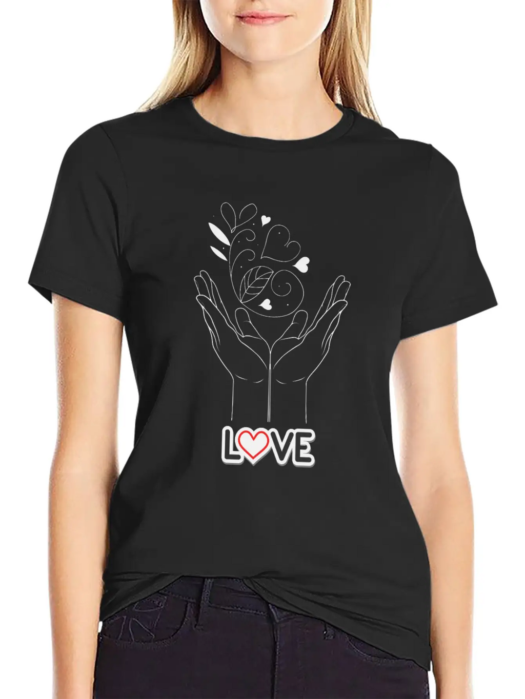 Love Unisex Casual T-Shirt – Clean Design For Daily Comfort